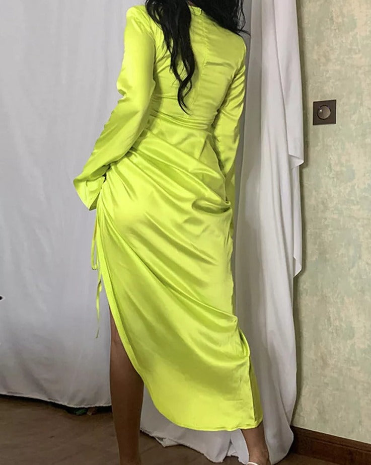 Lime Elation Dress